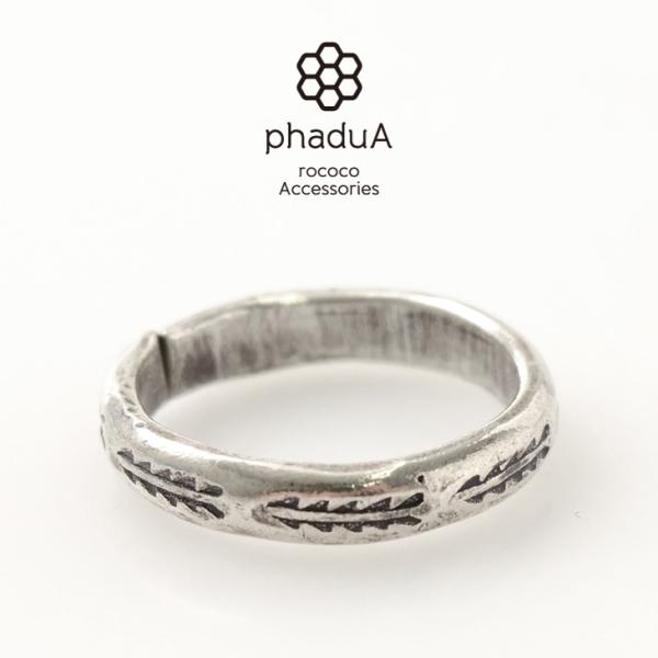 phaduA (パ・ドゥア) カレンシルバーリング / ロングリーフ / 指輪 / シルバー / レ...