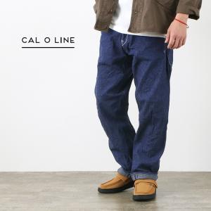 CAL O LINE（キャルオーライン）コンフォート ペインターパンツ / デニム / ワイド / メンズ / 日本製