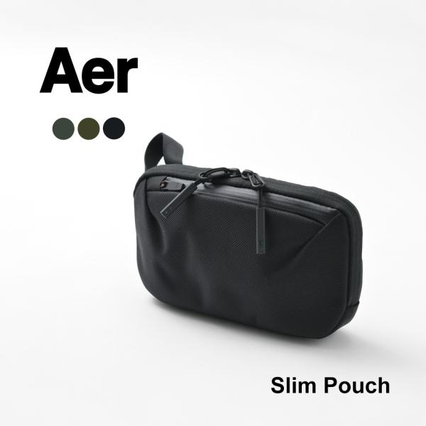 AER（エアー） スリムポーチ / メンズ バッグインバッグ / 旅行 ポーチ / クラッチバッグ ...