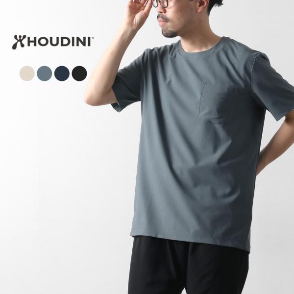 HOUDINI（フーディニ） カバーTee メンズ Tシャツ / 半袖 無地 ポケット クルーネック...