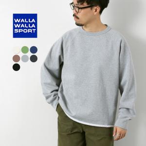 WALLA WALLA SPORT（ワラワラスポーツ） 13oz CREW SWEAT SHIRT
