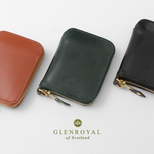 【正規品】GLENROYAL（グレンロイヤル） アラウンドジップ スモールウォレット / ミニ財布 ...