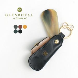 【正規品】GLENROYAL（グレンロイヤル） ポケット シューホーン 靴ベラ キーホルダー メンズ 本革 レザー 持ち運び｜rococo