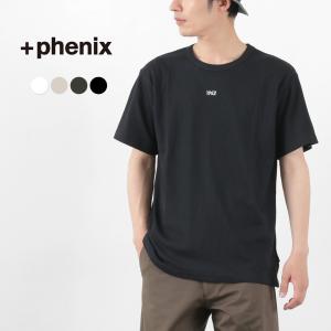 ＋phenix（プラスフェニックス） ワッフル 37.5 Tシャツ / メンズ 半袖 クルーネック 防臭 サーマル Waffle 37.5 Tee｜期間限定SALE｜rococo