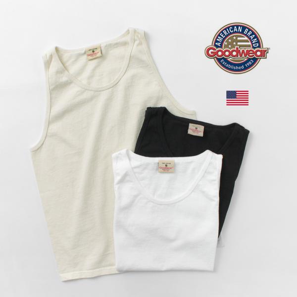 GOODWEAR（グッドウェア） タンクトップ / メンズ トップス ノースリーブ 無地 ヘビーオン...