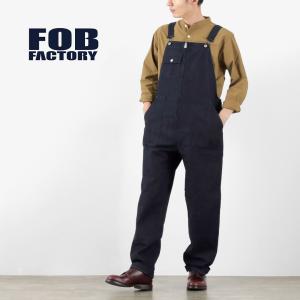 FOB FACTORY（エフオービーファクトリー） DENIM OVERALL F0517
