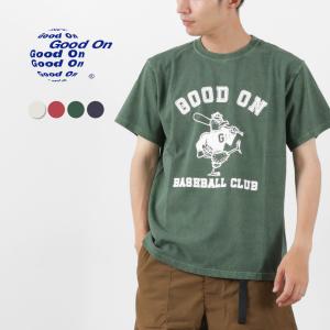 GOOD ON（グッドオン） ベースボール クラブ ショートスリーブ Tシャツ / メンズ レディース 半袖 プリント｜rococo