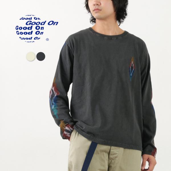 GOOD ON（グッドオン） チマヨ ロングスリーブ クルーTシャツ / メンズ トップス 長袖 ピ...