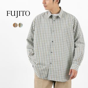 FUJITO（フジト） ビッグサイズ シャツ 柄 / レギュラーカラー オーバーシルエット｜ROCOCO Yahoo!店