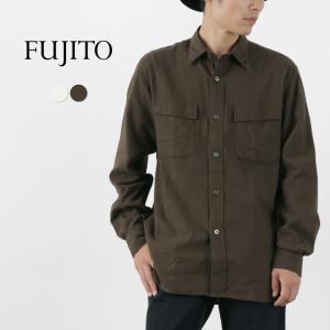 FUJITO（フジト） ハイクシャツ / レギュラーカラー シャモア 綿 コットン｜rococo