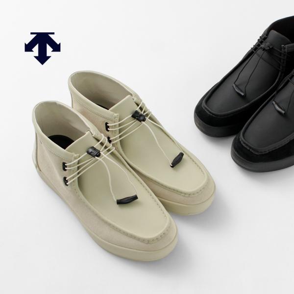 DESCENTE（デサント） ヴェルサー B MID 24.1 / メンズ スニーカー 靴 モカシン...