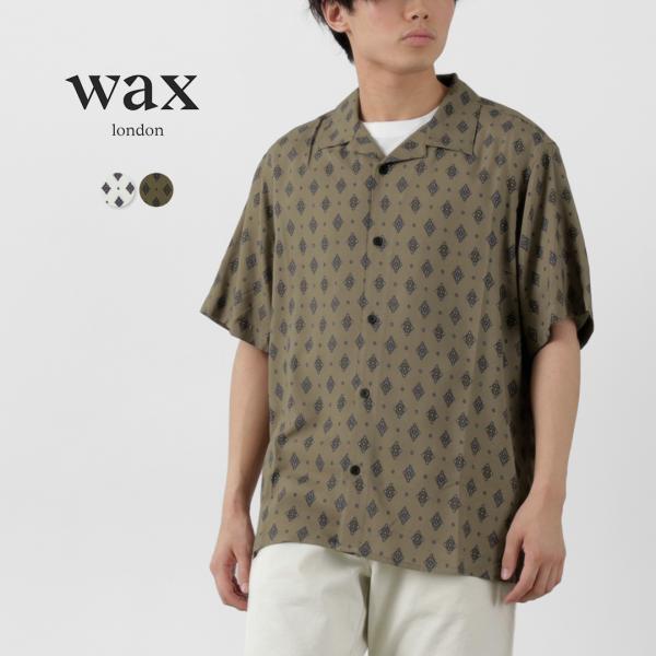 WAX LONDON（ワックスロンドン） ディドコット ショートスリーブシャツ ディトシータイル /...