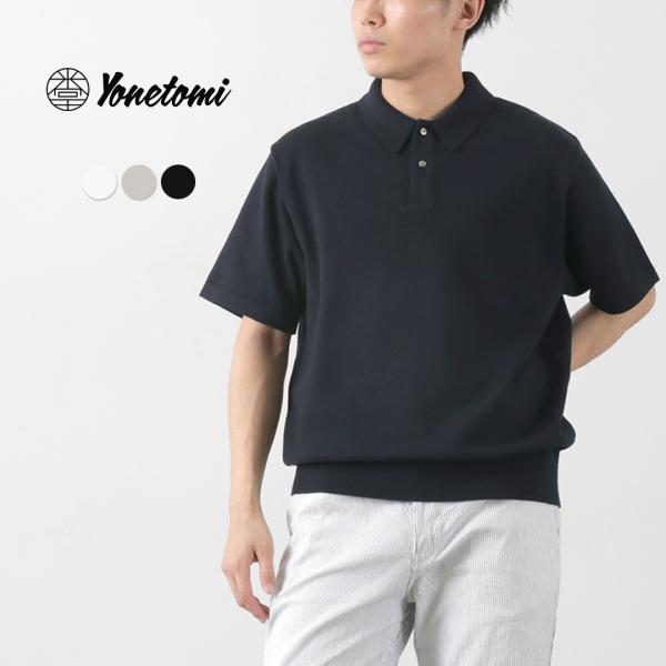 YONETOMI NEW BASIC（ヨネトミニューベーシック） ライトウェーブ コットンニット P...