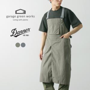 GARAGE GREEN WORKS（ガレージグリーンワークス） コットンナイロン バフ ロングエプロン ダナーコラボ / メンズ ガーデニング｜rococo