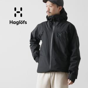 【美品】HAGLOFS スピリッツジャケット ブラック　男性用　Mサイズ 20％OFF】HAGLOFS（ホグロフス） スピッツ ゴアテックスプロ