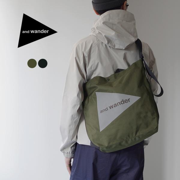 AND WANDER（アンドワンダー） リサイクルオックス トートバッグ / 2WAY 大容量 撥水...