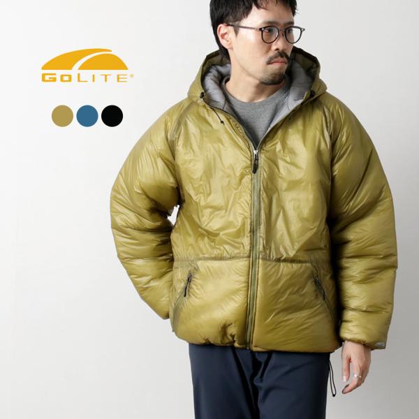 GO LITE（ゴーライト） クライマシールド フードジャケット / 軽量 防風 メンズ 中綿 アウ...