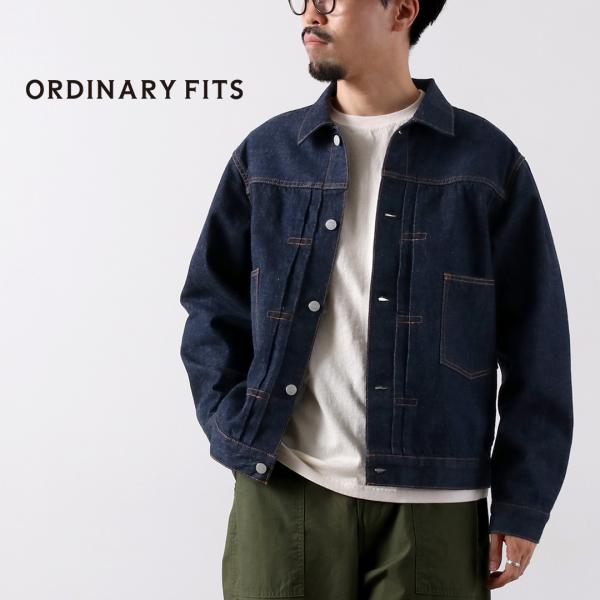 ORDINARY FITS（オーディナリーフィッツ） 2ndタイプ デニムジャケット ワンウォッシュ...