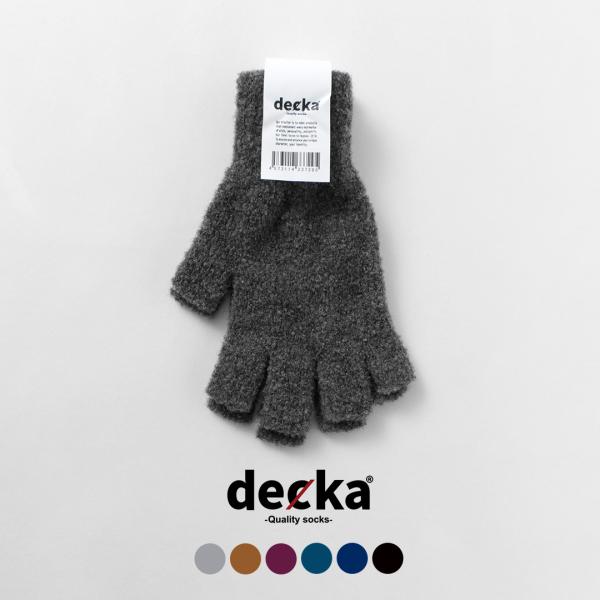 DECKA QUALITY SOCKS（デカ） フィンガーレスグローブ アルパカ / ユニセックス ...