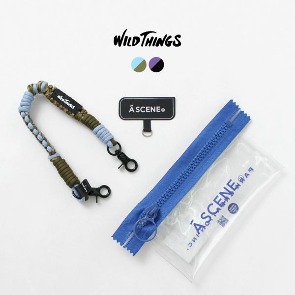 WILDTHINGS（ワイルドシングス） デザイン パラコード ストラップ / ストラップ スマホガ...