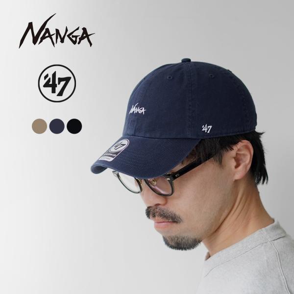 NANGA（ナンガ） コットン BBキャップ / メンズ 帽子 ロゴ 刺繍 NANGA×47 COT...