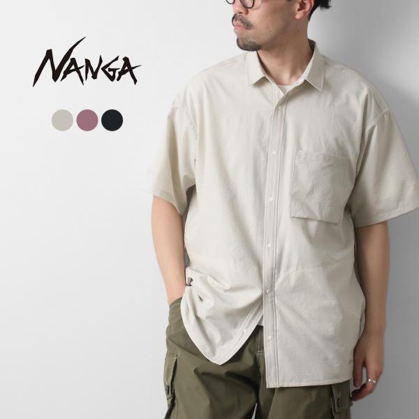 NANGA（ナンガ） ドットエア コンフィー ショートスリーブ シャツ / 半袖 吸汗 速乾 軽量 ...