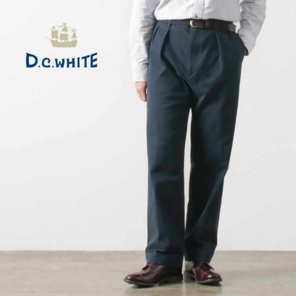 D.C.WHITE（ディーシーホワイト） ザ・ネイビー トラウザー / パンツ チノパン スラックス...