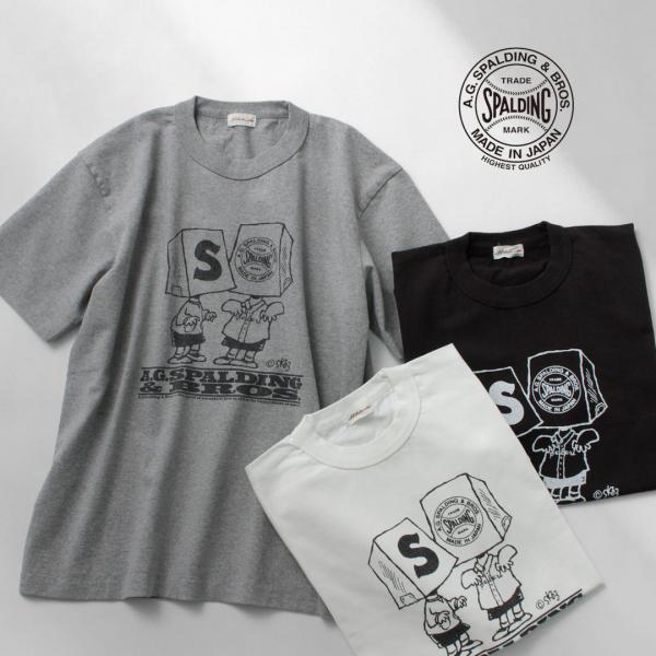 A.G.SPALDING＆BROS（A.G.スポルディング＆ブロス） スケッチブック プリントTシャ...