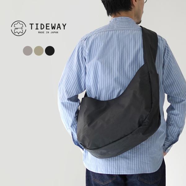 TIDEWAY（タイドウェイ） GRIZZLY クレセント ショルダーバッグ / メンズ レディース...