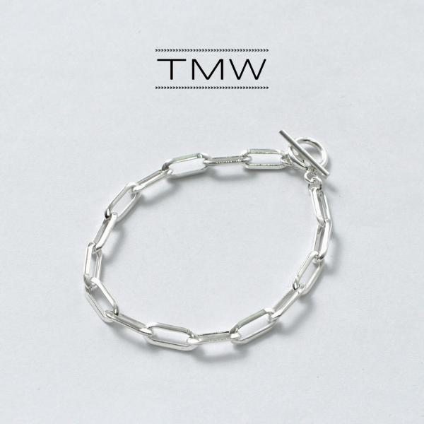 TMW（トラディショナルモダンワークス） スターリングシルバー ケーブルチェーンブレスレット / メ...