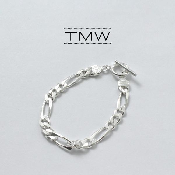 TMW（トラディショナルモダンワークス） スターリングシルバー フィガロチェーンブレスレット / メ...