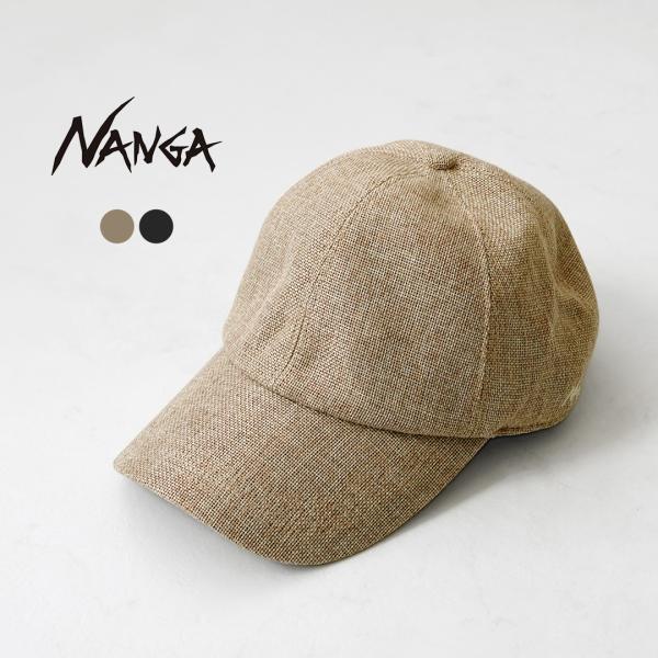 NANGA（ナンガ） ジュートライク サンシェード キャップ / メンズ 帽子 ベースボールキャップ...