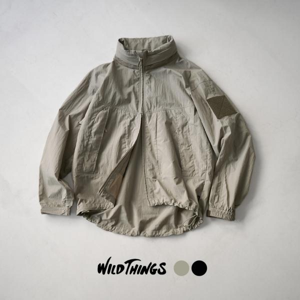 WILDTHINGS（ワイルドシングス） ライト ショート モンスターパーカー /  メンズ スタン...