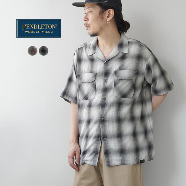 PENDLETON（ペンドルトン） オープンカラーシャツ ショートスリーブ / メンズ 半袖