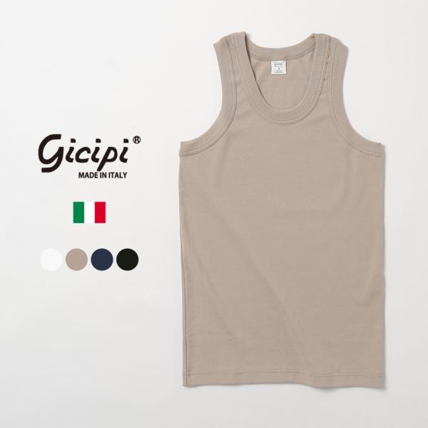 GICIPI（ジチピ） トロータ ベーシックフィット タンクトップ イタリア製 / メンズ インナー