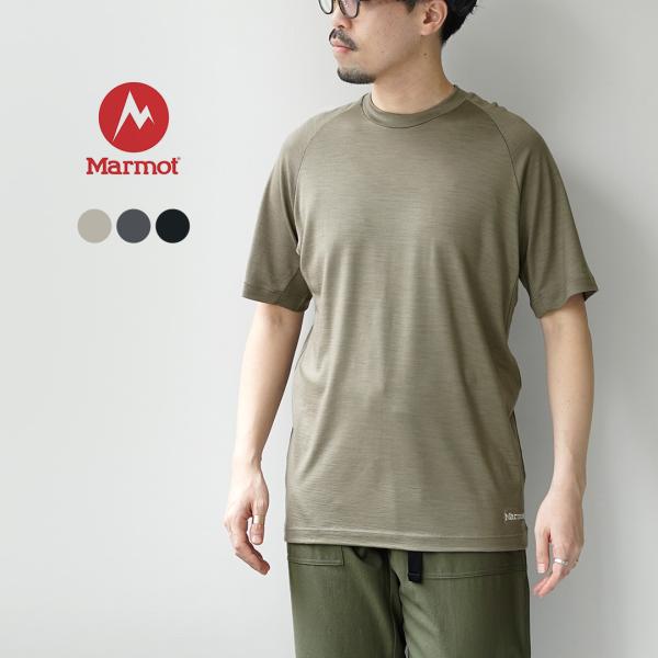 MARMOT（マーモット） メリノウール Tシャツ / メンズ 半袖 登山