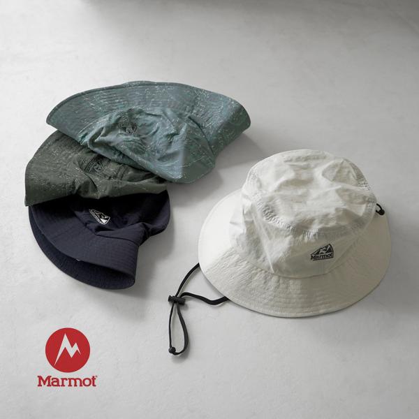 MARMOT（マーモット） ギルド バケットハット / メンズ 撥水 吸湿速乾 UVカット アウトド...