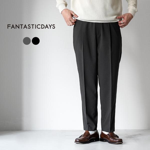 FANTASTICDAYS（ファンタスティックデイズ） 1ピージースラックス リネンライクポリエステ...