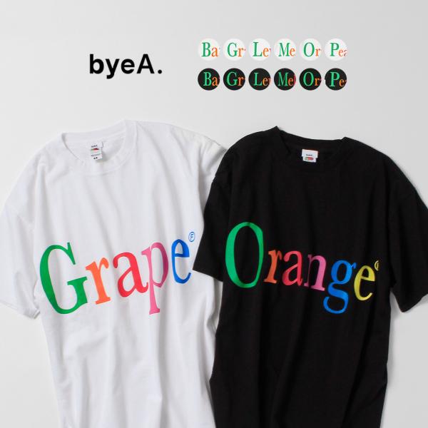 BYE A（バイエー） ノットアップル Tシャツ / メンズ 半袖
