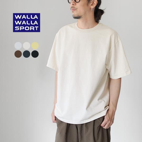 WALLA WALLA SPORT（ワラワラスポーツ） 9oz チューブTシャツ 日本製 / 半袖 ...