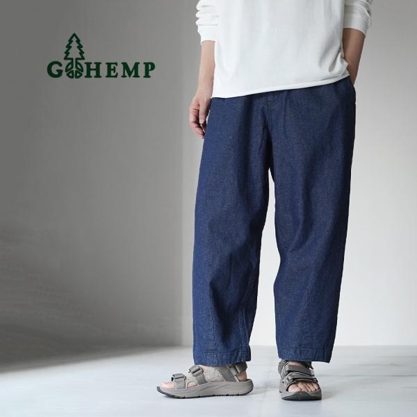 GOHEMP（ゴーヘンプ） バルーン チルパンツ 7.5ozデニム / メンズ ジーンズ イージー ...