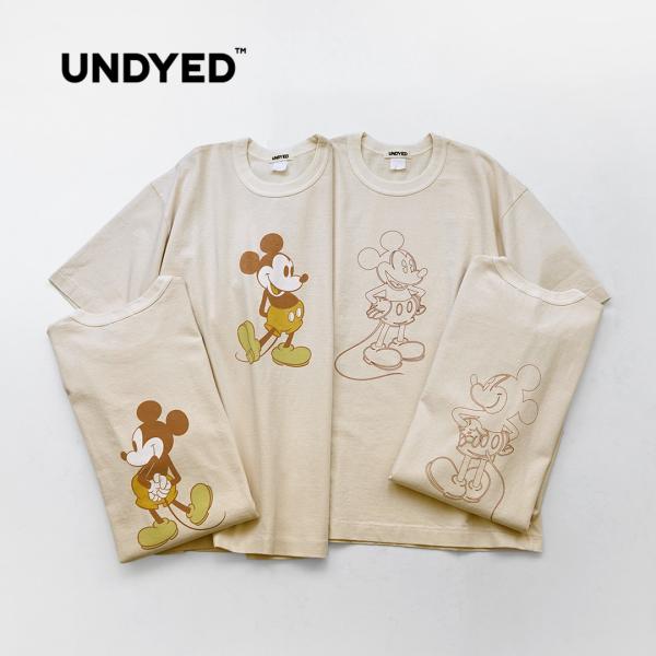 UNDYED（アンダイド） ジャクソンマティス コラボ ミッキーTシャツ 日本製 / メンズ 半袖