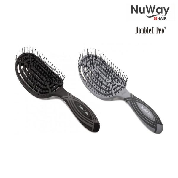 スケルトンブラシ スカルプケア NuWay4hair ニューウェイ DoubleC Pro ダブルC...