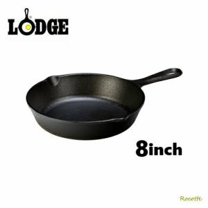 ロッジ スキレット 8インチ キャストアイアン L5SK3 ih フライパン 鉄 鋳物 LODGE 正規品｜rocotte-talo