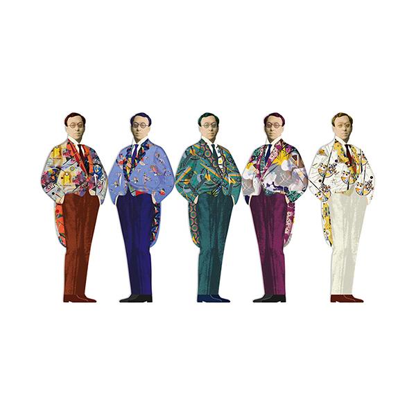 MON PETIT ART  5 ブックマーク "Kandinsky" カンディンスキー