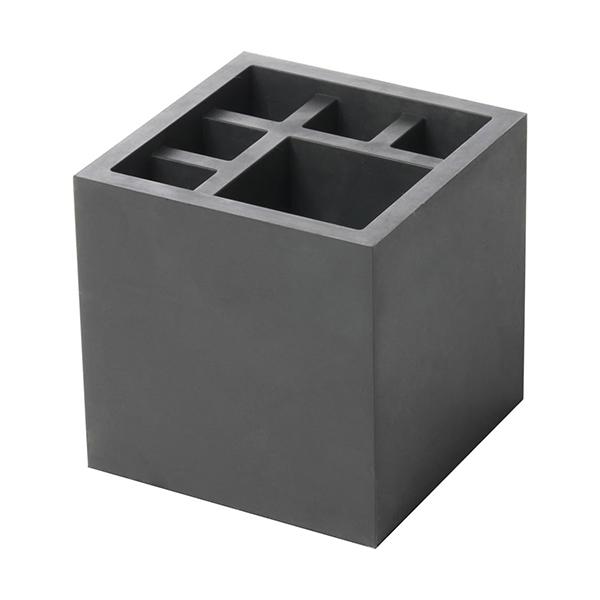 +d スプラッシュ スクエア ブラック 傘立て D-861-BK