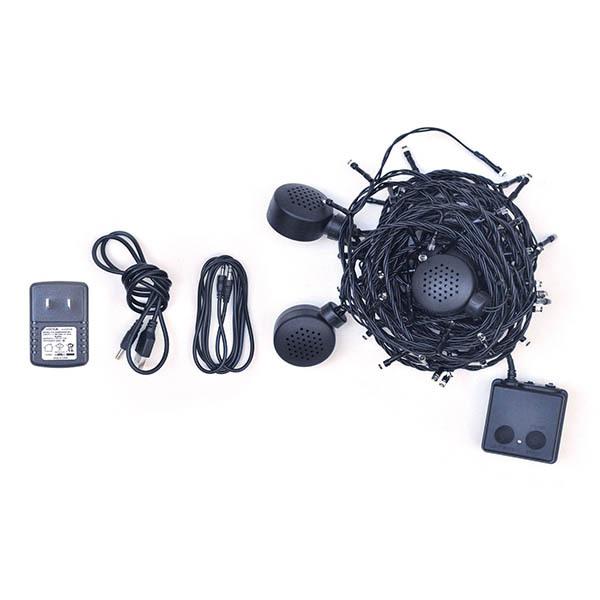 GENIAL ブルートゥーススピーカーストリングLEDライト Bluetooth Speakers ...