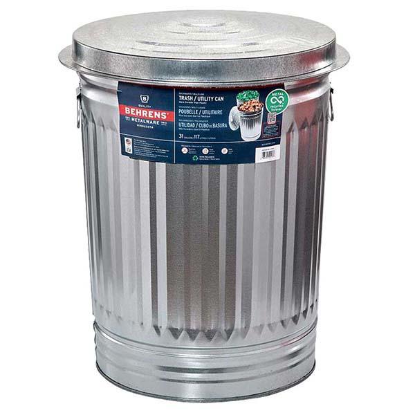 BEHRENS(ベーレンス) 31ガロンダストボックス（ふた付き）1270