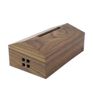 ティッシュケース 木製 テンテ tente WOOD House Style ソフトパック
