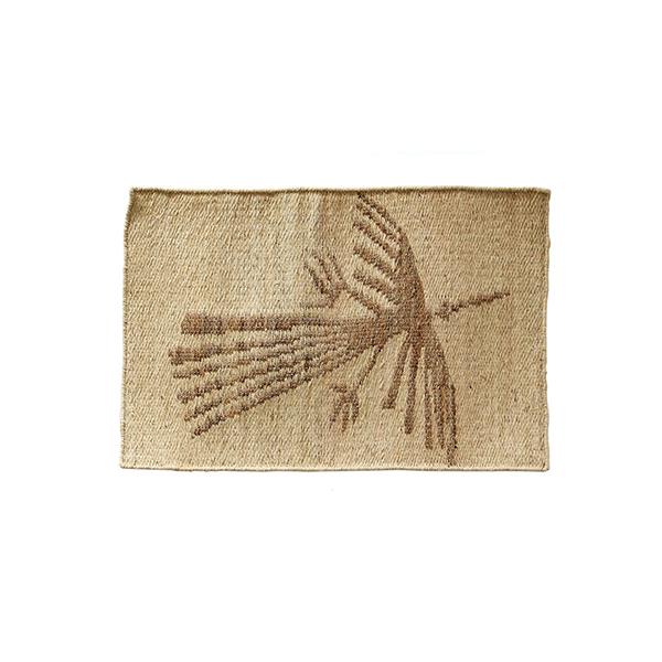 ナスカ ジュート ラグ "コンドル"